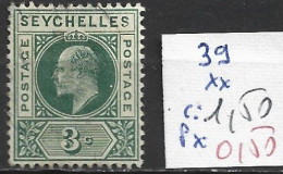 SEYCHELLES 39 ** Côte 1.50 € - Seychelles (...-1976)
