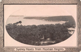 CPA AUSTRALIE / SYDNEY HEADS FROM MOSMAN HEIGHTS - Altri & Non Classificati