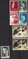 Belgique 1963 Centenaire De La  Croix Rouge Internationale COB 1262  à 1266 + 1268 (pas De 1267 Mais 1266 = 2x (2 Tons) - Used Stamps