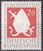 BRD 1954 Mi. Nr. 199 **/MNH (BRD1-6) - Ongebruikt