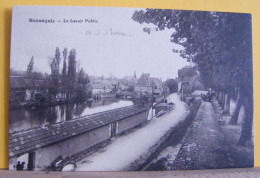 (BU2) BUZANCAIS - LE LAVOIR PUBLIC - VIAGGIATA IN BUSTA 1920ca - Chateauroux