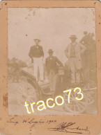 ITALIANI A PARIGI _ 1900  /  Tutti In Carrozza  _ Foto Formato  9 X 12 Cm - Ohne Zuordnung