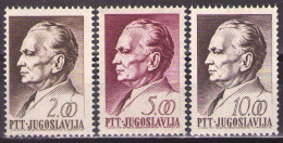 Yugoslavia 1967 -Definitive TITO - Mi 1245-1247 - MNH**VF - Neufs