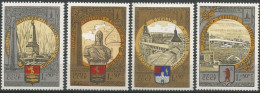 RUSIA 1978 - TURISMO DEL CINTURON DE ORO OLIMPIADA DE MOSCU. - YVERT  4567/4570 ** - Unused Stamps