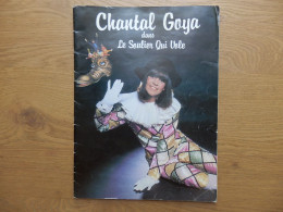 PROGRAMME CHANTAL GOYA DANS LE SOULIER QUI VOLE - Programs