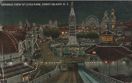 General View Of Luna Park,Coney Island, New York, NY, - Other & Unclassified