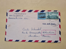 Lettre USA WARREN PA POUR HILSNHEIM 1965 BY AIR MAIL - Other & Unclassified