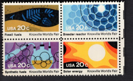 2027683742 1982 SCOTT 2009A (XX) POSTFRIS MINT NEVER HINGED  - KNOXVILLE WORLD S FAIR - ENERGY - 2009 FIRST OF BLOCK - Unused Stamps