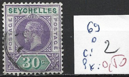 SEYCHELLES 69 Oblitéré Côte 2 € - Seychellen (...-1976)