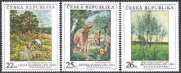 TCHEQUIE 2008 - Tableaux - Burian-Kosarek-Kaldova - 3 V. - Unused Stamps