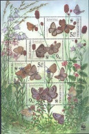 TCHEQUIE 2002 - W.W.F. - Papillons (macalunea) - Bloc - Unused Stamps