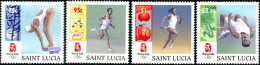 ST LUCIE 2008 - J.O. Pekin - Athlétisme - 4 V. - Estate 2008: Pechino