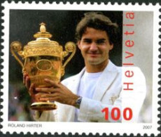 SUISSE 2007 - Roger Federer - Tennis -  4 V. - Tennis