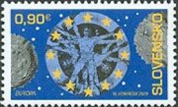 SLOVAQUIE 2009 - Europa - L'astronomie - 1 V.  - Neufs