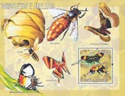 S. TOME E PRINCIPE 2006 - Papillons Et Abeilles - BF - Honeybees