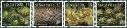 SINGAPORE 1993 - Vie Marine - Coraux - II - 4 Hautes Valeurs - Meereswelt