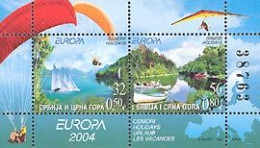 SERBIE & MONTENEGRO 2004 - Europa - Les Vacances - Bloc - 2004