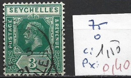 SEYCHELLES 75 Oblitéré Côte 1.50 € - Seychellen (...-1976)