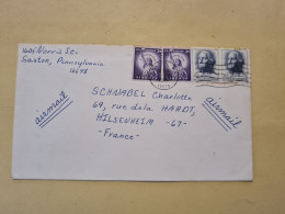 Lettre USA SAXTON  POUR HILSNHEIM 1966 - Altri & Non Classificati