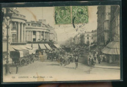 LONDON REGENT STREET      ( MES PHOTOS NE SONT PAS JAUNES ) - Andere & Zonder Classificatie