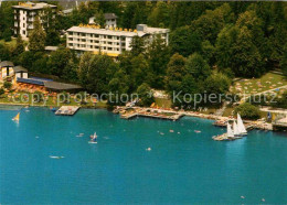 72900457 Velden Woerthersee Seehotel Europa Fliegeraufnahme Velden Am Woerther S - Andere & Zonder Classificatie