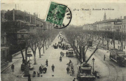 Nimes Avenue Feuchères Abilée Tramway Dépot De Villaret RV - Nîmes