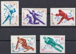 RUSIA 1980 - YVERT  4659/63  ** - Ungebraucht