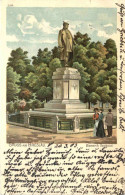Gruss Aus Breslau - Bismarck Denkmal - Litho - Schlesien