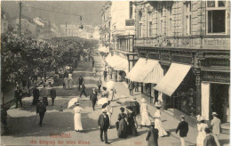 Karlsbad - Am Eingang Der Alten Wiese - Böhmen Und Mähren