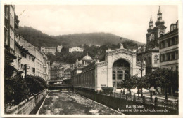 Karlsbad - Äussere Sprudelkolonnade - Böhmen Und Mähren