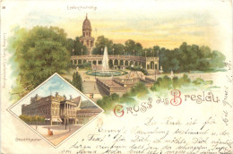 Gruss Aus Breslau - Litho - Schlesien