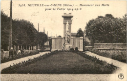 Neuville Sur Saone - Monument Aux Morts - Otros & Sin Clasificación