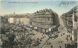 Marseille - La Rue De La Republique - Zonder Classificatie