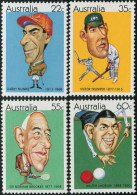 Australia 1981 SG766 Sporting Caricatures Set MLH - Other & Unclassified