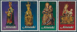 Aitutaki 1982 SG425-428 Christmas Set MLH - Cookinseln