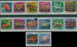 Cook Islands OHMS 1985 SGO32-O45 Corals Set MNH - Cook Islands