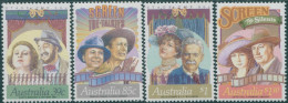 Australia 1989 SG1208-1211 Stage And Screen Personalities Set MNH - Andere & Zonder Classificatie