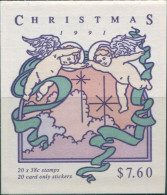 Australia Booklet 1991 SG1309 38c Christmas MNH - Andere & Zonder Classificatie