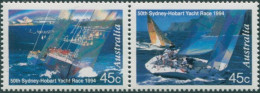 Australia 1994 SG1491-1492 Sydney Hobart Yacht Race Pair MNH - Autres & Non Classés