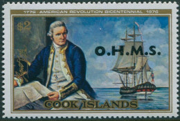 Cook Islands OHMS 1978 SGO29 $2 Cook Endeavour MNH - Cookinseln