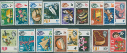Fiji 1968 SG371-387 Definitives QEII Set MNH - Fiji (1970-...)