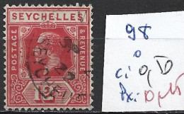 SEYCHELLES 98 Oblitéré Côte 0.50 € - Seychellen (...-1976)