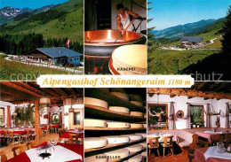 72900243 Auffach Alpengasthof Schoenangeralm Kaskeller Kaeserei Wildschoenau - Andere & Zonder Classificatie