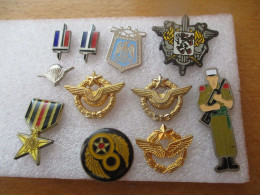 Lot De 11 Pin's Militaria - Militaria