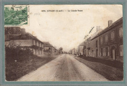 CPA - (77) JUTIGNY - Aspect De La Grande Route En 1937 - Autres & Non Classés