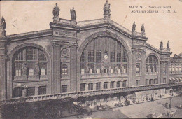 La Gare Du Nord : Vue Extérieure - Métro Parisien, Gares