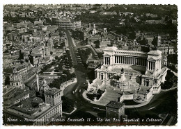 Roma - Monumento A Vittorio Emanuele II - Via Dei Fori Imperiali E Colosseo - Andere Monumenten & Gebouwen