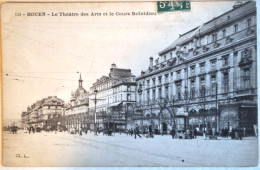 76 - ROUEN - Le Théâtre Des Arts Et Le Cours Boieldieu - Rouen