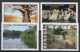 Senegal  2002  Ecotourism,Landscapes,Birds Set  MNH - Other & Unclassified