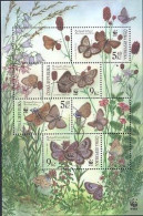 TCHEQUIE 2002 - W.W.F. - Papillons (macalunea) - Bloc - Butterflies